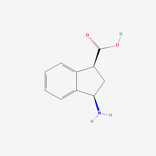168903-03-5 3-Amino-1-indanecarboxylic acid chemical structure