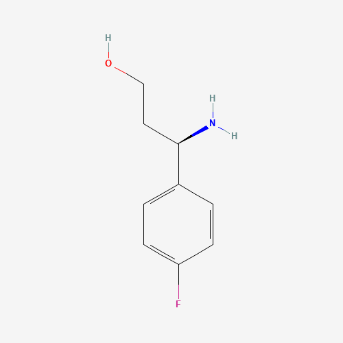 228422-47-7 3-amino-3-(4-fluorophenyl)propan-1-ol chemical structure
