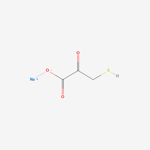 10255-67-1 3-mercapto-pyruvic acid chemical structure