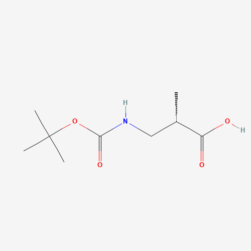 190897-47-3 3-tert-Butoxycarbonylamino-2-methyl-propionic acid chemical structure