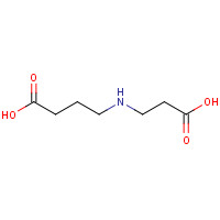 4386-03-2 4-[(2-carboxyethyl)amino]butanoic acid chemical structure