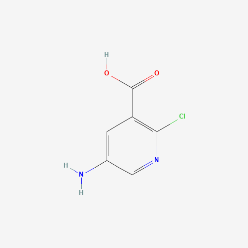 42959-39-7 5-Amino-2-chloronicotinic acid chemical structure