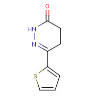 6924-67-0 6-(2-thienyl)-2,3,4,5-tetrahydropyridazin-3-one chemical structure