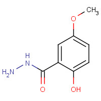 2905-83-1 benzoic acid, 2-hydroxy-5-methoxy-, hydrazide chemical structure