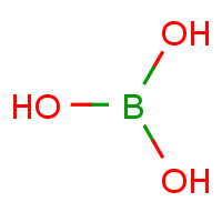 1303-86-2 boric acid chemical structure
