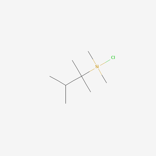 67373-56-2 Chloro(2,3-dimethylbutan-2-yl)dimethylsilane chemical structure