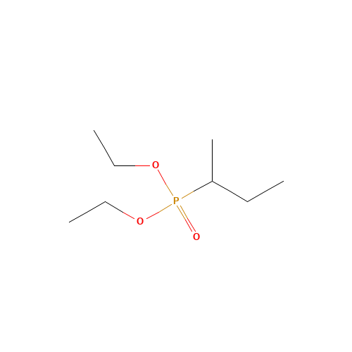 34510-96-8 Diethyl (2R)-2-butanylphosphonate chemical structure