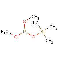36198-87-5 dimethyl trimethylsilyl phosphite chemical structure