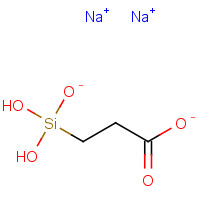 18191-40-7 Disodium 3-[dihydroxy(oxido)silyl]propanoate chemical structure