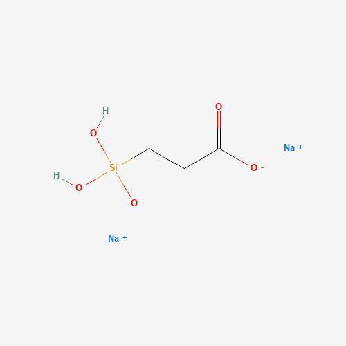 18191-40-7 Disodium 3-[dihydroxy(oxido)silyl]propanoate chemical structure