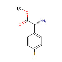170902-76-8 Methyl (2R)-amino(4-fluorophenyl)acetate chemical structure