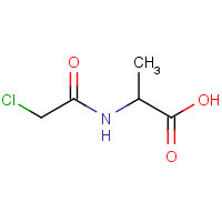 1190-32-5 N-(Chloroacetyl)alanine chemical structure