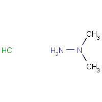593-82-8 1,1-DIMETHYLHYDRAZINE HYDROCHLORIDE chemical structure