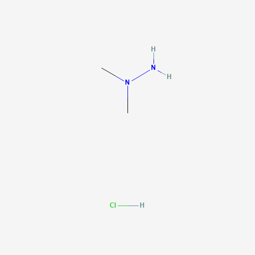 593-82-8 1,1-DIMETHYLHYDRAZINE HYDROCHLORIDE chemical structure