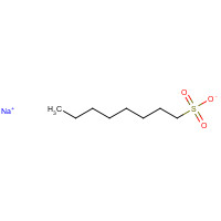 3944-72-7 Sodium octane-1-sulfonate chemical structure