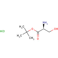 106402-41-9 tert-Butyl L-serinate hydrochloride (1:1) chemical structure
