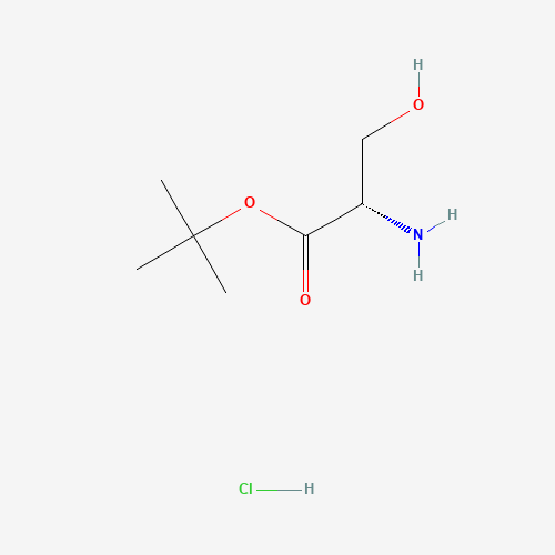 106402-41-9 tert-Butyl L-serinate hydrochloride (1:1) chemical structure
