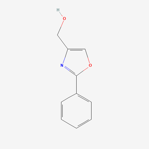 59398-98-0 (2-PHENYL-OXAZOL-4-YL)-METHANOL chemical structure