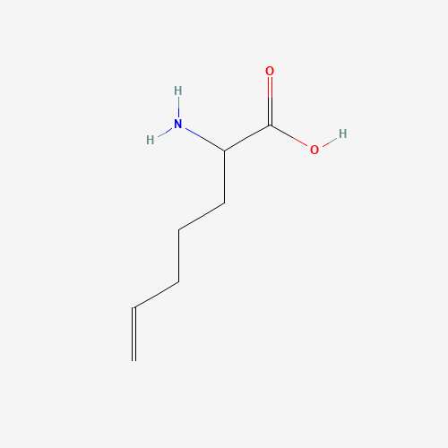 10325-17-4 (D,L)-2-AMINO-HEPT-6-ENOIC ACID chemical structure