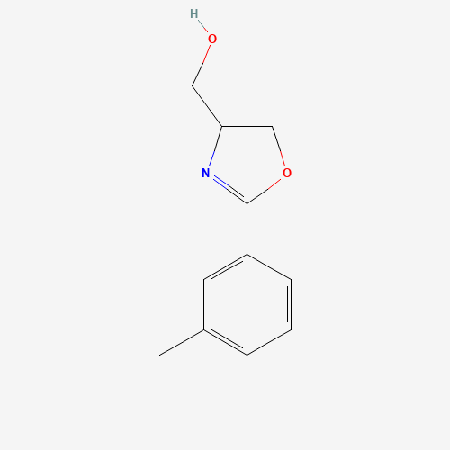 885272-90-2 [2-(3,4-DIMETHYL-PHENYL)-OXAZOL-4-YL]-METHANOL chemical structure