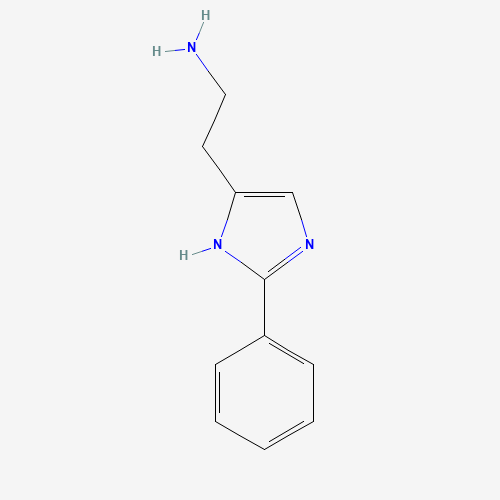 57118-68-0 2-(2-PHENYL-1H-IMIDAZOL-4-YL)ETHYLAMINE chemical structure