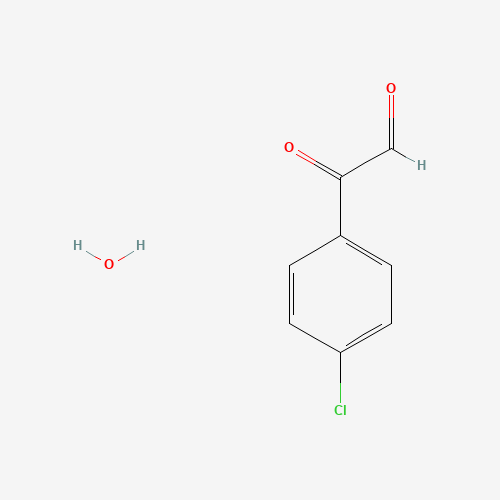 859932-64-2 2-(4-chlorophenyl)-2-oxoacetaldehyde hydrate chemical structure