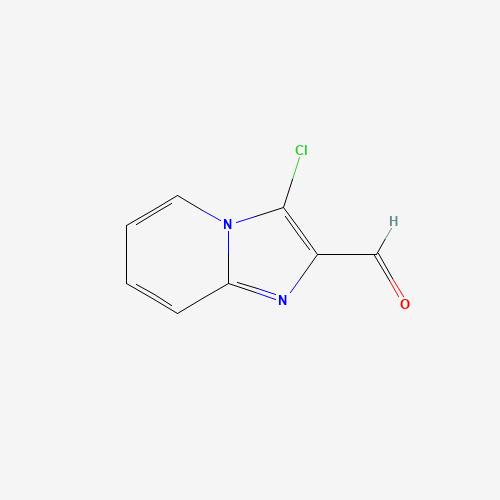 497058-00-1 3-CHLOROIMIDAZO[1,2-A]PYRIDINE-2-CARBALDEHYDE chemical structure