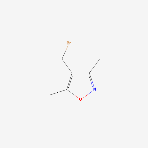 53257-32-2 4-(BROMOMETHYL)-3,5-DIMETHYLISOXAZOLE chemical structure