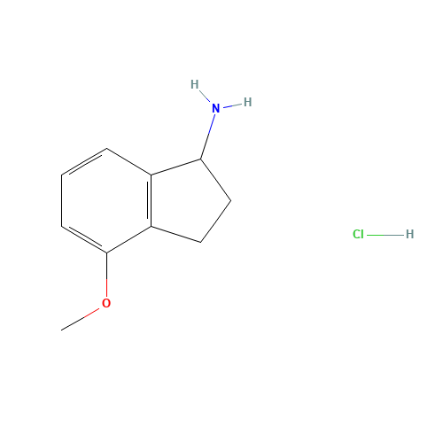 41566-80-7 4-METHOXY-INDAN-1-YLAMINE HYDROCHLORIDE chemical structure
