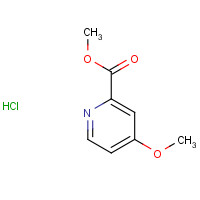 86251-48-1 4-METHOXY-PYRIDINE-2-CARBOXYLIC ACID METHYL ESTER HCL chemical structure