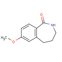 3648-86-0 7-METHOXY-2,3,4,5-TETRAHYDRO-BENZO[C]AZEPIN-1-ONE chemical structure