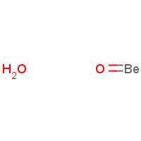 21883-51-2 BERYLLIUM OXIDE HYDRATE chemical structure