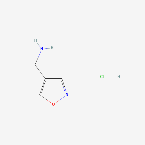 173850-71-0 C-ISOXAZOL-4-YL-METHYLAMINE HYDROCHLORIDE chemical structure
