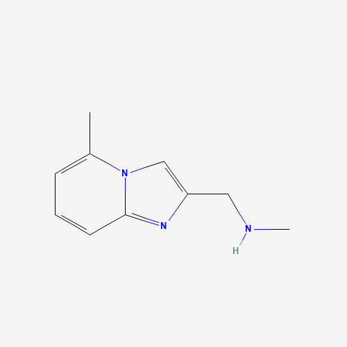 886363-01-5 METHYL-(5-METHYL-IMIDAZO[1,2-A]PYRIDIN-2-YLMETHYL)-AMINE chemical structure