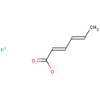 590-00-1 Potassium sorbate chemical structure
