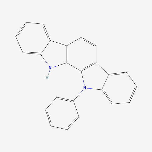1024598-06-8 11,12-Dihydro-11-phenylindolo[2,3-a]carbazole chemical structure