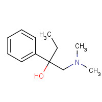 5612-61-3 1-(DIMETHYLAMINO)-2-PHENYL-2-BUTANOL chemical structure