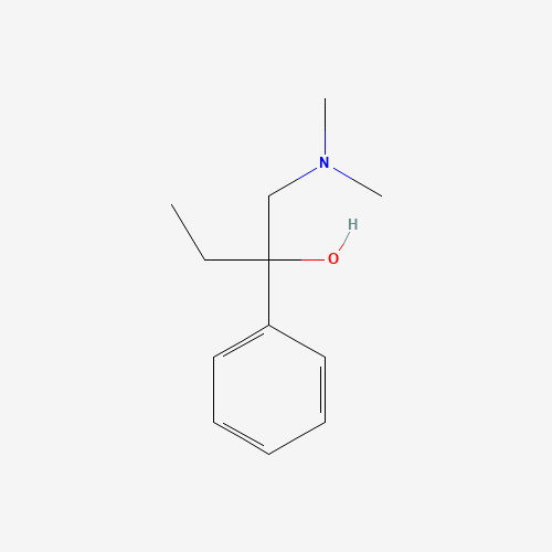 5612-61-3 1-(DIMETHYLAMINO)-2-PHENYL-2-BUTANOL chemical structure