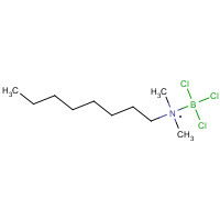 34762-90-8 trichloro(N,N-dimethyloctylamine)boron chemical structure