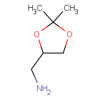 22195-47-7 (2,2-DIMETHYL-[1,3]-DIOXOLAN-4-YL)-METHYLAMINE chemical structure