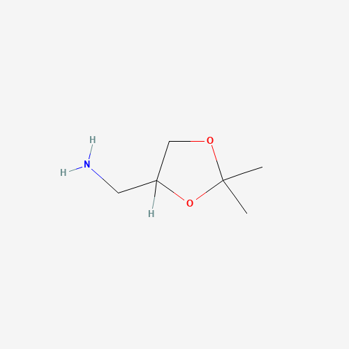 22195-47-7 (2,2-DIMETHYL-[1,3]-DIOXOLAN-4-YL)-METHYLAMINE chemical structure