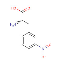 19883-74-0 L-3-NITROPHENYLALANINE chemical structure
