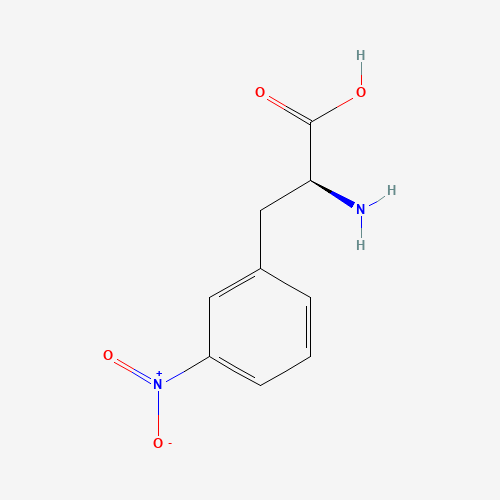 19883-74-0 L-3-NITROPHENYLALANINE chemical structure