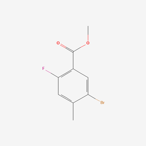 478374-76-4 Benzoic acid, 4-methyl-2-fluoro-5-bromo-, methylester chemical structure