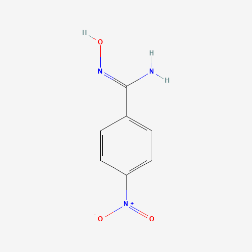 1613-86-1 N-HYDROXY-4-NITRO-BENZAMIDINE chemical structure