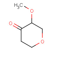 624734-17-4 3-methoxy-tetrahydropyran-4-one chemical structure