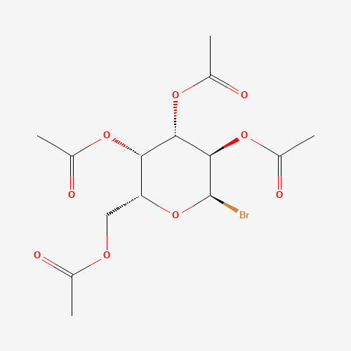 3068-32-4 2,3,4,6-Tetra-O-acetyl-alpha-D-galactopyranosyl bromide chemical structure