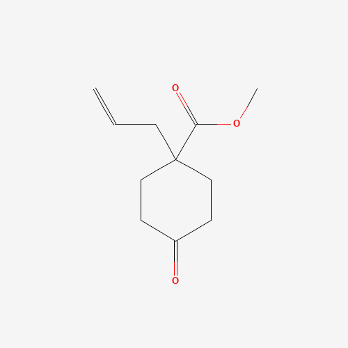 156631-02-6 Methyl 1-allyl-4-oxocyclohexanecarboxylate chemical structure