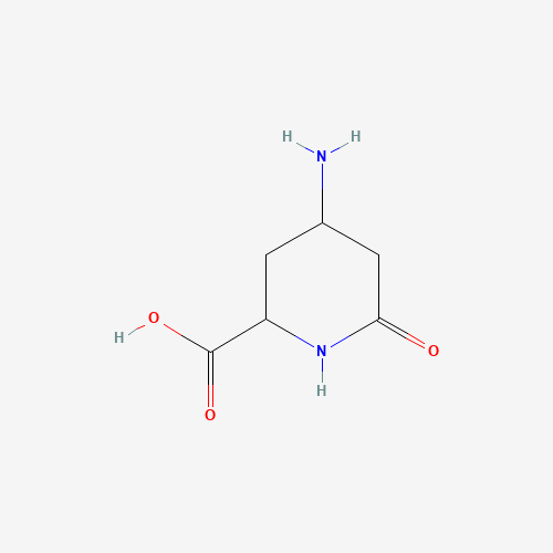 1367728-53-7 2-Piperidinecarboxylic acid, 4-amino-6-oxo- chemical structure