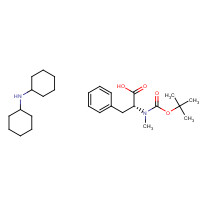 102185-45-5 BOC-D-MEPHE-OH DCHA chemical structure